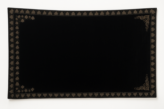 Elegant Embroidered Velvet Shawl Ultimate Luxury Design Noor e Shab